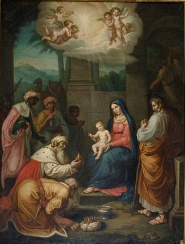 Adorazione dei Re Magi - Chiesa di S. Francesco di Paola, Napoli